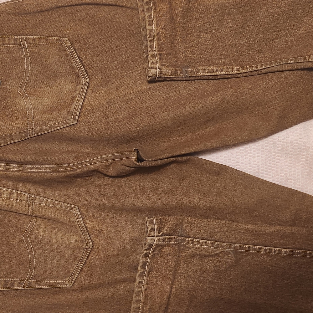 Dark Indigo Relaxed Jeans with Subtle Fading